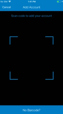 MFA Onboarding page